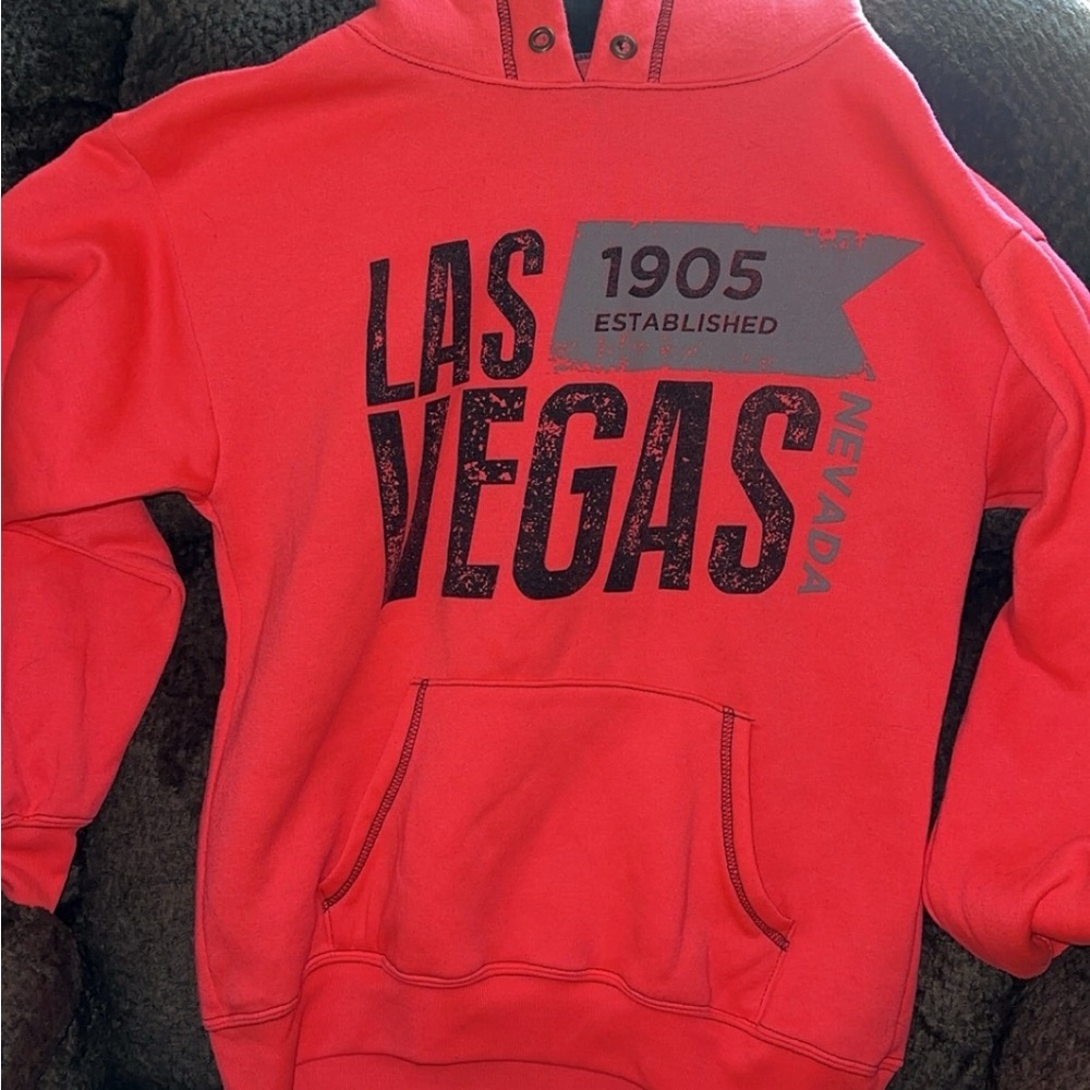 Las Vegas Red Hoodie